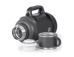 Termoska G21 nerezová 2500 ml, černo-šedá (7)