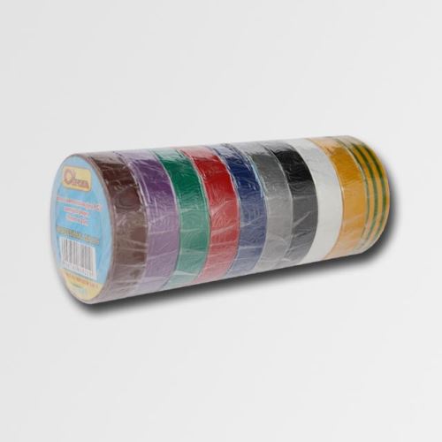 RICHMANN Páska izolační PVC barevná 1bal/10ks (cena za 1ks) | 19mm x 10m, PC1920