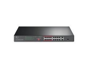 Switch TP-Link TL-SL1218P Smart, 16x Lan sPoE+, 2x GLan, 1x SFP Combo, 150W