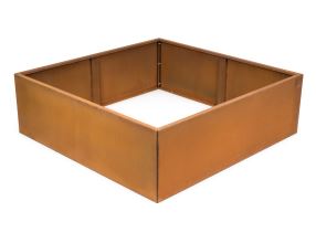 Vyvýšený záhon G21 102 x 32 x 102 cm, Corten (2)