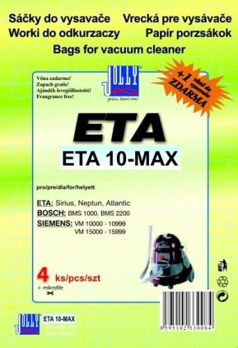 Příslušenství - sáček JOLLY Filtr do vysavače  ETA 10 MAX pro ETA ( 4