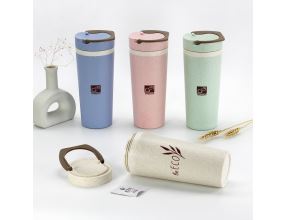 Eko kelímek G21 beECO Americano 450 ml, modrý (2)