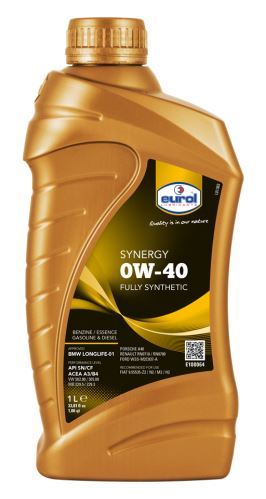 Motorový olej Eurol Synergy 0W-40 1l