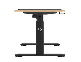 Stůl ULTRADESK PULSAR dětský el. nastavitelná výška s držákem sluchátek a klipem na kabely 120X60 cm, černý (7)