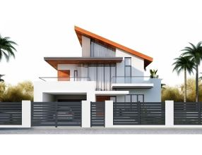 Brána G21 Reno 350x176 cm dvoukřídlá, antracitová (6)