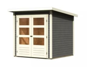 dřevěný domek KARIBU STOCKACH 2 (77874) terragrau LG3514