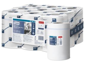 Utěrka Tork Advanced Reflex Plus M3 v miniroli, papírová, 2-vrstvy, 9ks, 67m