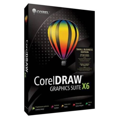 Software Adobe CorelDRAW Graphics Suite X6 - Small Business Edition CZE