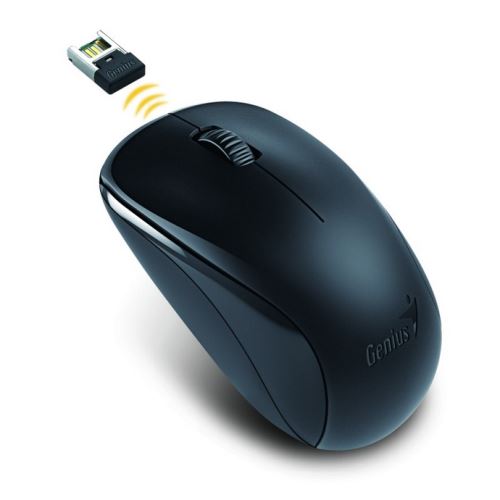 Myš bezdrátová GENIUS Myš NX-7000 / optická / 3 tlačítka / 1200dpi - černá
