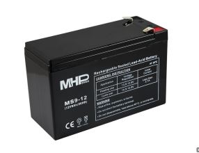 Baterie MHPower MS9-12 VRLA AGM 12V/9Ah, náhrada za RBC17