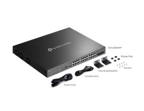 Switch TP-Link SG5428XMPP 16x GLan s POE+, 8x GLan s PoE++, 4x SFP+, 500W, 19", Omáda SDN (5)