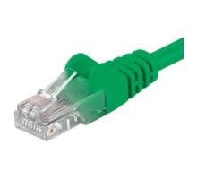 Patch kabel UTP Cat 6, 1m - zelený