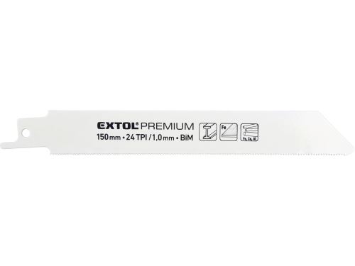 EXTOL PREMIUM plátky do pily ocasky 3ks, 150x19x0,9mm, Bi-metal, 8806204