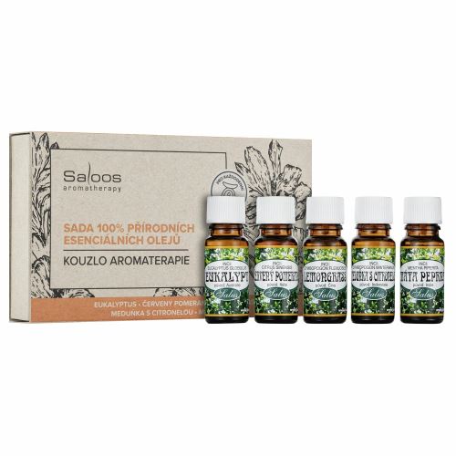 Esenciální oleje - Kouzlo aromaterapie SALOOS