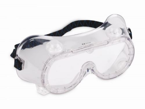 Pracovní brýle KREATOR KRTS30004 Ochranné brýle PVC s ventily