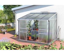Skleník ke zdi Vitavia IDA 5200 PC 6 mm stříbrný