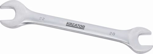 Klíč plochý KREATOR KRT501008 - Oboustranný klíč otevřený 20x22 -225mm