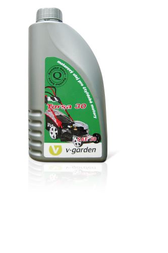 Motorový olej V-GARDEN SAE 30 - olej V-GARDEN 4-takt 0,6 l (TORSA 30)