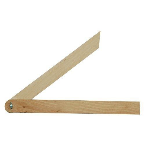 Úhelník 400 mm nastavitelný dřevěný TOYA