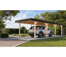 carport KARIBU LEIMHOLZ 2 (12152) LG4459
