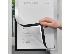 Magnetický rámeček Magnetoplan samolepící A3 stříbrný (2ks) (1)