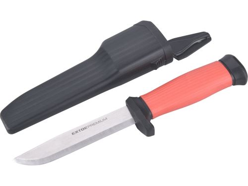 EXTOL PREMIUM nůž univerzální s plastovým pouzdrem, 223/120mm, 8855101