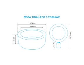 Nafukovací vířivka Marimex MSPA TIDAL-ECO F-TD066WE (9)