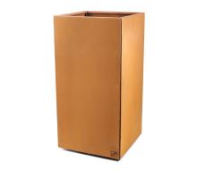 Květináč G21 Corten Square, 50 x 100 x 50 cm