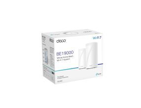 WiFi router TP-Link Deco BE85(2-pack) AXE19000, WiFi 7, 1x 10GLAN, 2x 2.5GLAN, 1x 10GLAN/SFP+, USB, 2,4/5/6GHz (11)