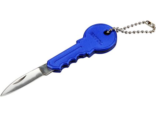 Odlamovací nůž EXTOL CRAFT nůž s rukojetí ve tvaru klíče, 100/60mm, délka otevřeného nože 100mm, délka zavřeného nože 60mm, nerez, 91394
