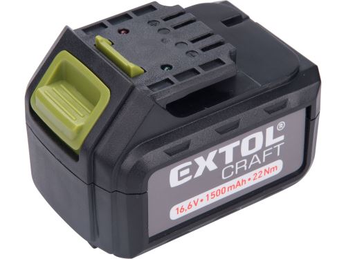 EXTOL CRAFT baterie akumulátorová, 16V Li-ion, 1500mAh, EX402420E