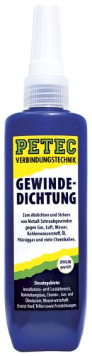 Tmel PETEC Verbindungstechnik GmbH Hmota pro utěsnění závitových spojů - PETEC Gewinde Dichtung 100 g