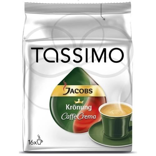 Příslušenství k espressu TASSIMO Kapsle Jacobs Krönung Café Crema 16ks pro