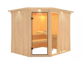 finská sauna KARIBU FIONA 3 (49976) LG4209 (1)