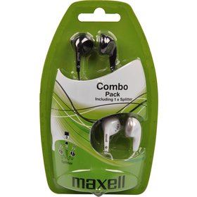 Sluchátka do uší - miniaturní MAXELL 303457 COMBO PACK EBC2 SLUCHÁTKA