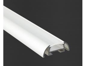 Hliníkový profil Prowax TOST anodizovaný, bez difuzoru - 1m
