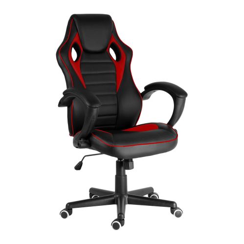 Herní židle SebiX NSX15 TEX černo-červená