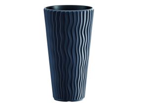 Květináč Prosperplast SANDY SLIM antracit 34,9 cm