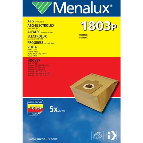 Příslušenství - sáček MENALUX Filtr 1803P