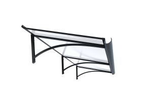 stříška nad dveře LANITPLAST SAMBA XL 197/54 antracit LG2763 (4)
