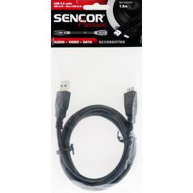 Redukce SENCOR SCO 532-015 USB3.0 A/M-Micro B