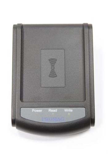 Čtečka Promag PCR-340-50, RFID, 125kHz/13,56MHz, USB, černá
