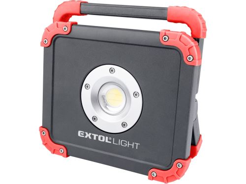 EXTOL LIGHT reflektor LED, 2000lm, USB nabíjení s powerbankou, 43134