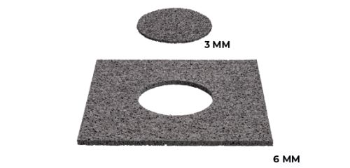 Podložka Buzon U-PAD-GROUND 200 x 200 x 6 mm