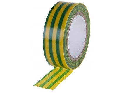 páska izolační 19mmx10m PVC ŽL-ZEL