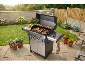 Plynový gril G21 Alabama Silver BBQ Premium Line, 5 hořáků + zdarma redukční ventil (22)