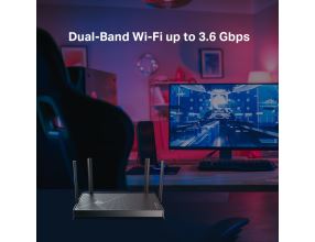 WiFi router TP-Link Archer BE230 BE3600, WiFi 7, 1x 2,5GWAN, 1x 2.5GLAN, 3x GLAN, USB, 2,4/5/6GHz, EasyMesh (4)