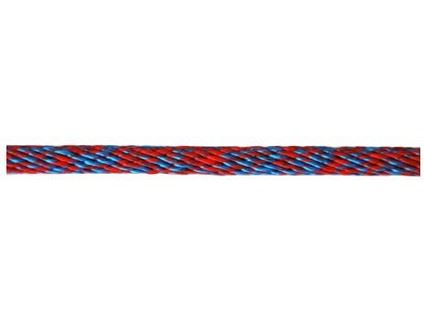 lano PPV  8mm barevné pletené spiroidně 20pr. (120m)