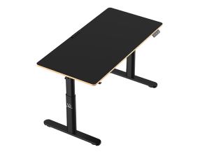 Stůl ULTRADESK PULSAR dětský el. nastavitelná výška s držákem sluchátek a klipem na kabely 120X60 cm, černý (8)