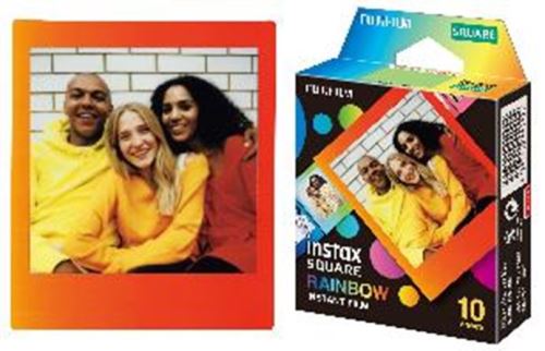 Instantní film Fujifilm instax SQUARE RAINBOW 10 fotografií
